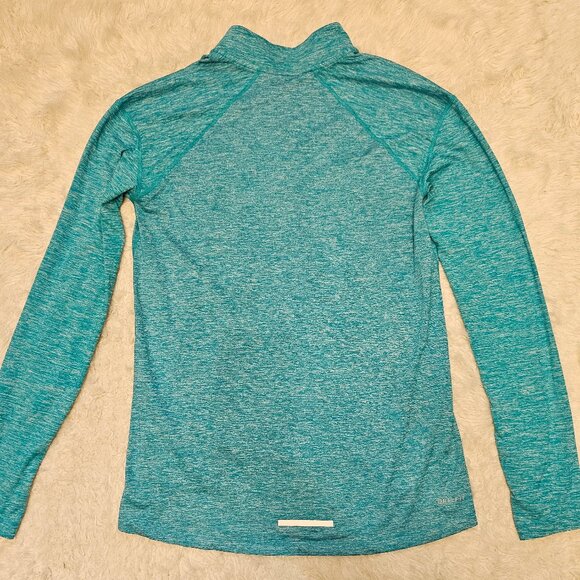 Nike Golf Dri Fit Men's Blue 1/4 Zip Long Sleeves Sweatshirt Size L - Picture 3 of 9
